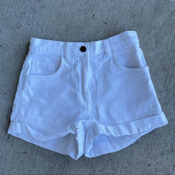 Wilfred• white jean shorts - Picture 2 of 9
